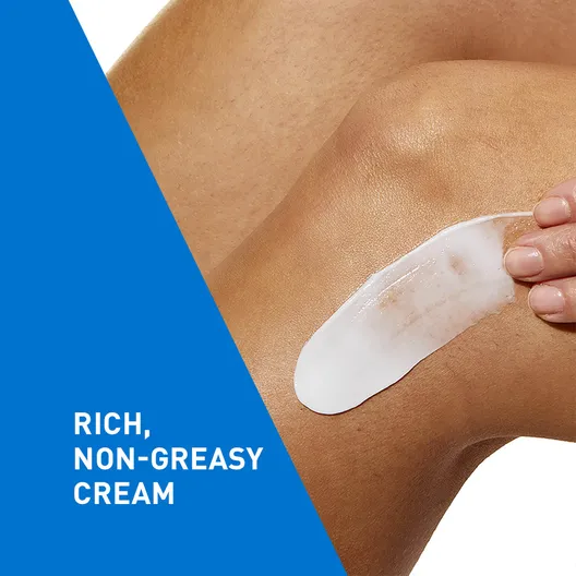 CeraVe Moisturising Cream 454 gm | Ceramides & Hyaluronic Acid | Provides Long Lasting Hydration | Non Greasy | For Dry to Very Dry Skin - Image 5