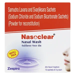 Nasoclear Nasal Wash Sachet, 30 gm (3 gm x 10 Sachet)