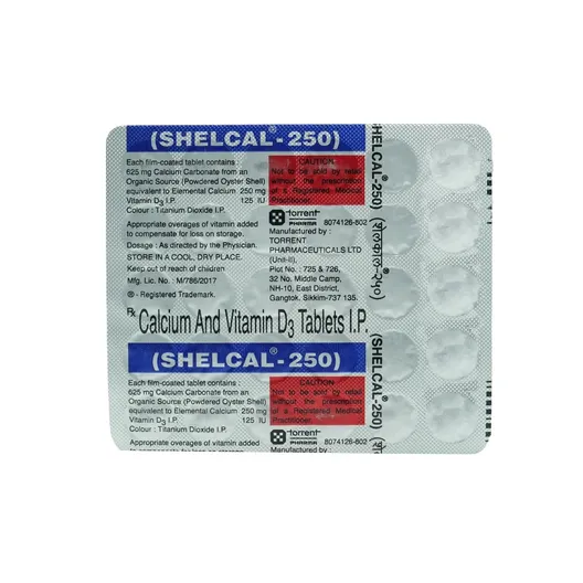 Shelcal 250 Tablet - Image 3