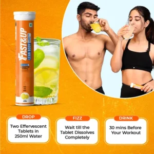 Fast&Up L-Carnitine 2000mg Lean Body Lemon Flavour, 20 Tablets | Lean Body, Weightloss, Convert Fat to Energy