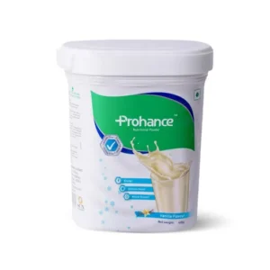 Prohance Vanilla Flavour Nutritional Drink Powder, 400 gm