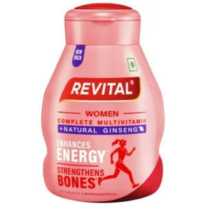 Revital Woman Complete Multivitamin with Natural Ginseng, 30 Tablets
