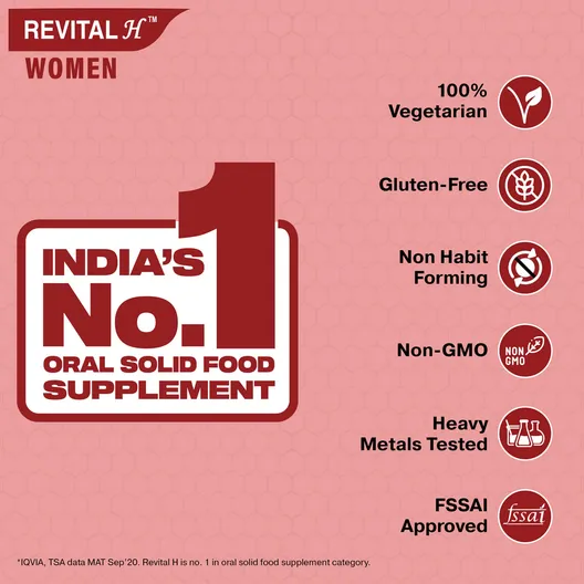 Revital Woman Complete Multivitamin with Natural Ginseng, 30 Tablets - Image 5