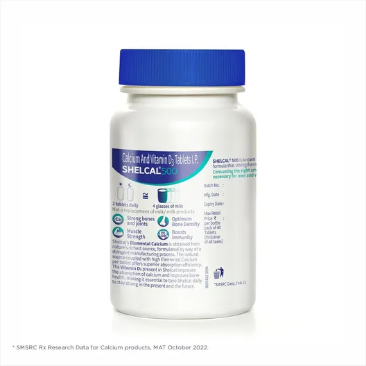 Shelcal 500 Tablet - Image 6