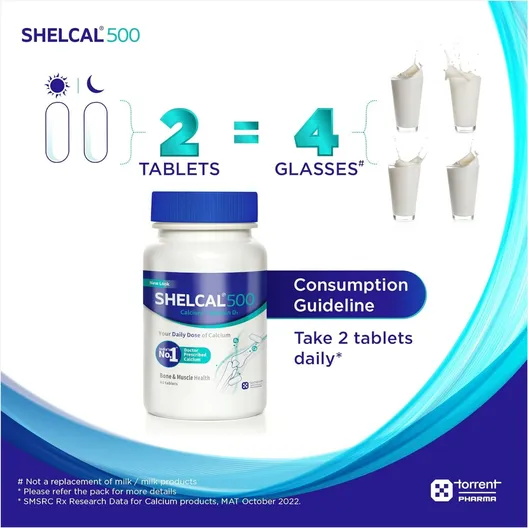 Shelcal 500 Tablet - Image 3