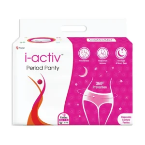 i-activ Period Panty L-XL for Women, 10 Count