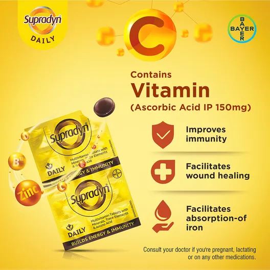 Supradyn Daily Multivitamin Tablet - Image 4